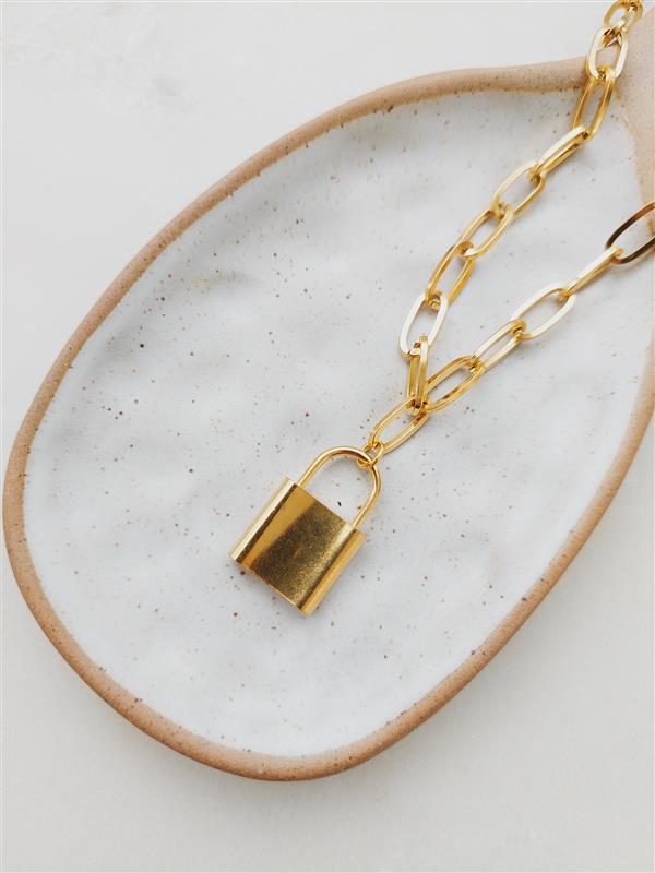 Lock Chain necklace