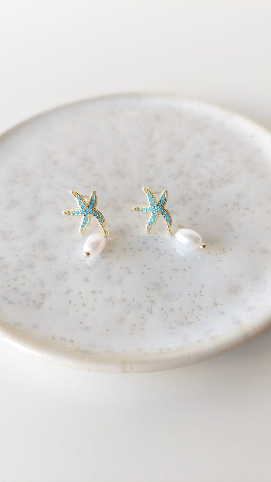 Starfish earrings