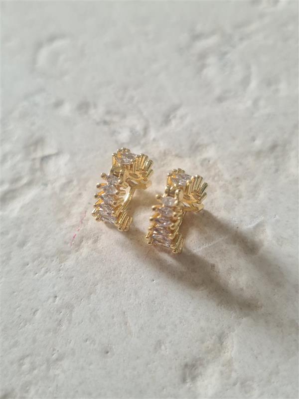 Dubai baguette earrings